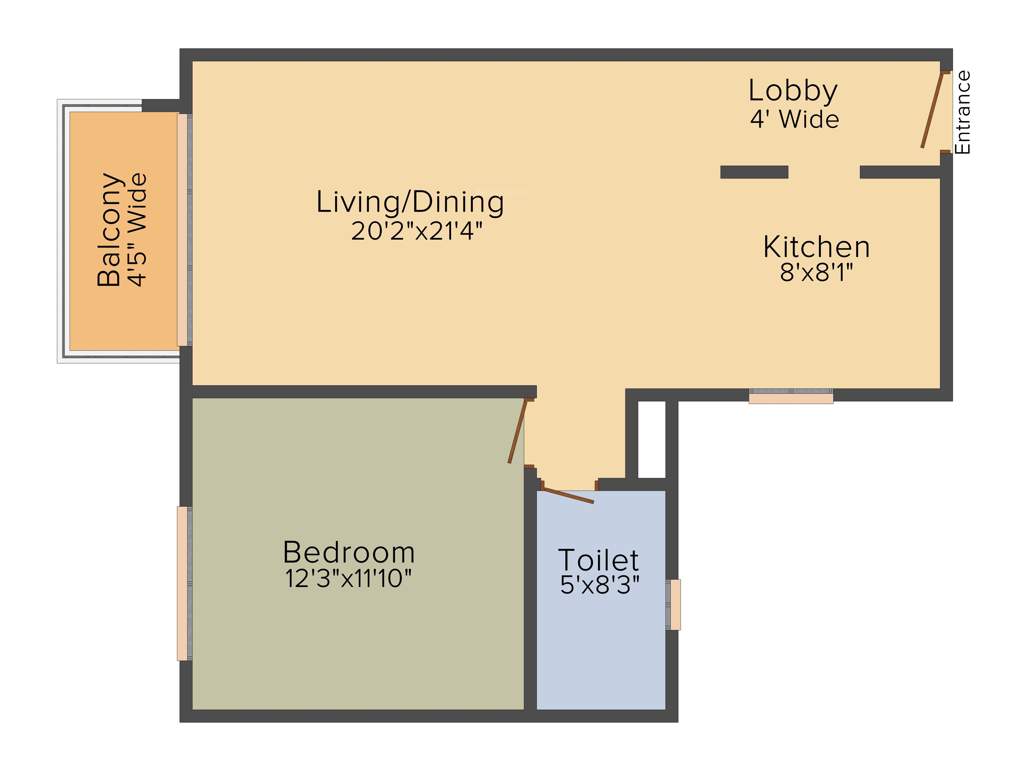 Anik One Rajarhat (1BHK+1T (923 sq ft) 923 sq ft)