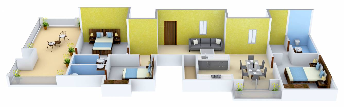 BBCL Midland (3BHK+3T (1,624 sq ft) 1624 sq ft) BBCL Midland (3BHK+3T (1,624 sq ft) 1624 sq ft)