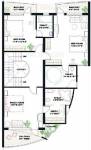 Niho Scottish Royale Villa Floor Plan (4BHK+4T)
