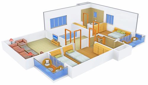Gruhashilpis Nest (3BHK+4T (2,256 sq ft) + Pooja Room 2256 sq ft)