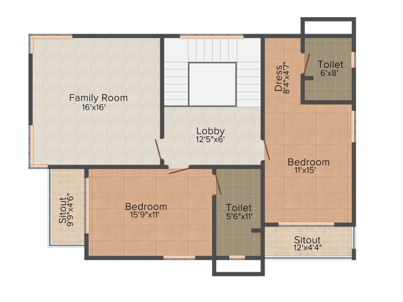 Gruhashilpis Nest (3BHK+4T (2,256 sq ft) + Pooja Room 2256 sq ft)