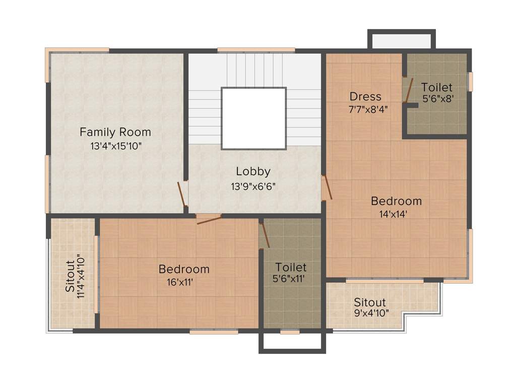 Gruhashilpis Nest (3BHK+4T (2,724 sq ft) + Pooja Room 2724 sq ft)