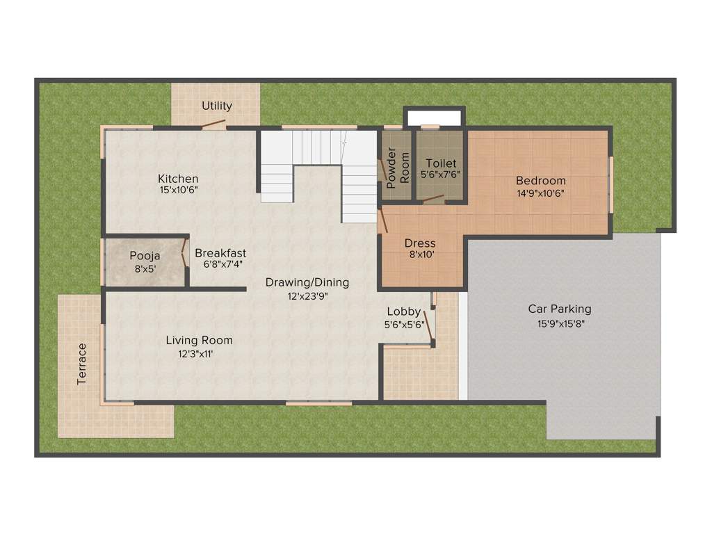 Gruhashilpis Nest (4BHK+5T (3,266 sq ft) + Pooja Room 3266 sq ft)