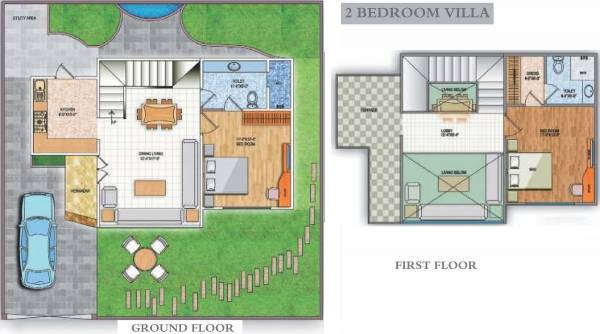 Montag Villas (2BHK+2T (1,150 sq ft) 1150 sq ft)