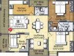 Nischal Nisarga (2BHK+2T (1,430 sq ft) + Study Room 1430 sq ft) Nischal Nisarga (2BHK+2T (1,430 sq ft) + Study Room 1430 sq ft)