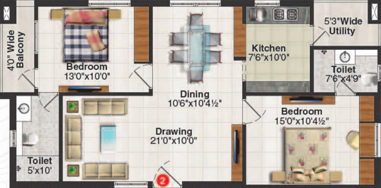 Nischal Prakruthi (2BHK+2T (1,200 sq ft) 1200 sq ft) Nischal Prakruthi (2BHK+2T (1,200 sq ft) 1200 sq ft)