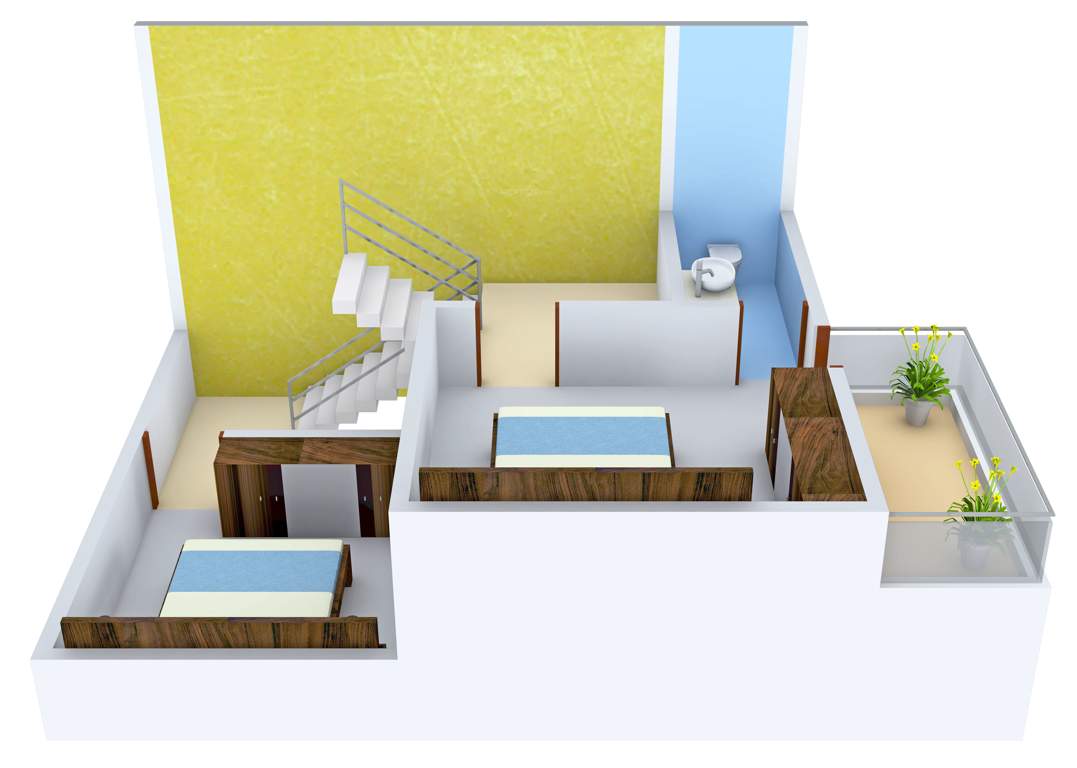 Vijay Raja Classic (3BHK+3T (1,562 sq ft) 1562 sq ft)