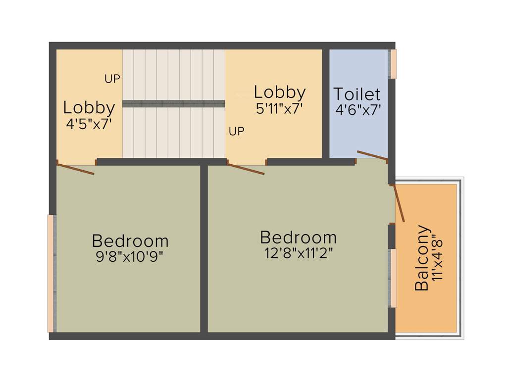 Vijay Raja Classic (3BHK+3T (1,562 sq ft) 1562 sq ft)