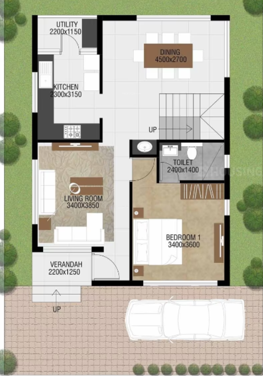  heyday Floor Plan Ground Floor Plan