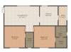 Karni Florenza (2BHK+2T (1,135 sq ft) 1135 sq ft)