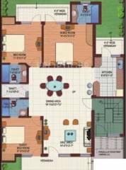 M2K The White House (3BHK+3T (1,640 sq ft) 1640 sq ft) M2K The White House (3BHK+3T (1,640 sq ft) 1640 sq ft)