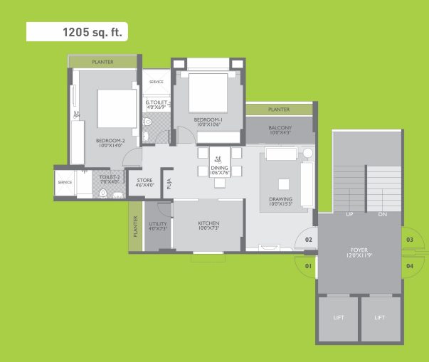  swaminarayan green city Floor Plan Floor Plan