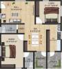 Cyber Lake Vision (2BHK+2T (1,040 sq ft) 1040 sq ft) Cyber Lake Vision (2BHK+2T (1,040 sq ft) 1040 sq ft)