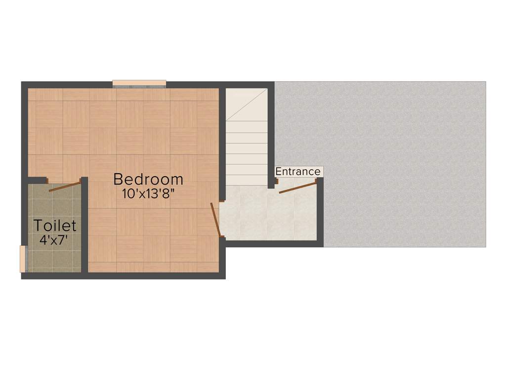The Nest Njoy (3BHK+3T (1,430 sq ft) 1430 sq ft)
