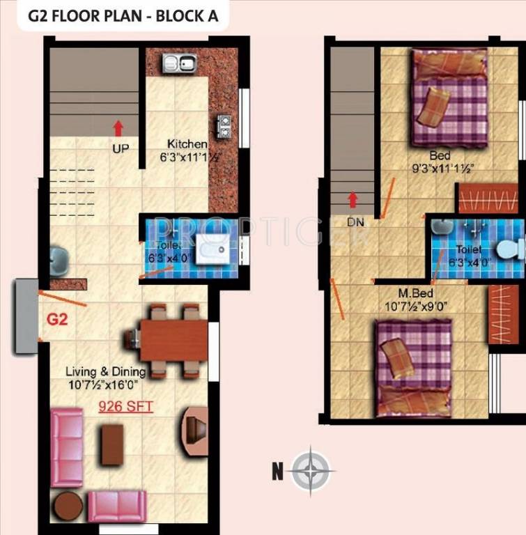 StepsStone Vengadas (2BHK+2T (926 sq ft) 926 sq ft) StepsStone Vengadas (2BHK+2T (926 sq ft) 926 sq ft)