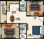 DS Suncrest (2BHK+2T (1,046 sq ft) 1046 sq ft) DS Suncrest (2BHK+2T (1,046 sq ft) 1046 sq ft)