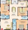 Koven Surya Mytri (3BHK+3T (1,585 sq ft) + Pooja Room 1585 sq ft)