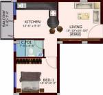 Ascent Akshyam (1BHK+1T (569 sq ft) 569 sq ft) Ascent Akshyam (1BHK+1T (569 sq ft) 569 sq ft)