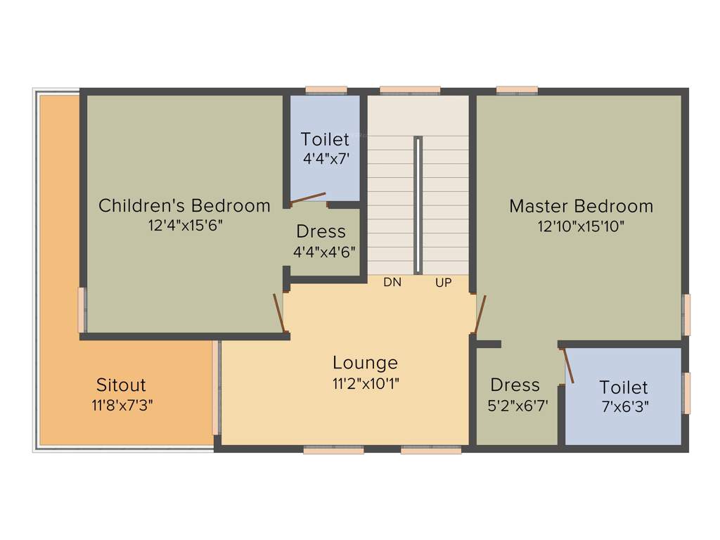 SV Star Homes Ville Green (3BHK+4T (2,262 sq ft) + Pooja Room 2262 sq ft)