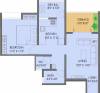 Neeti Heritage (1BHK+2T (683 sq ft) 683 sq ft)