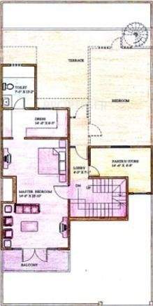 Ardee Pavilion Villas (3BHK+3T (2,548 sq ft) + Servant Room 2548 sq ft)