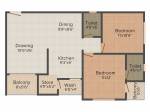 Raison Casa Elite (2BHK+2T (1,359 sq ft) 1359 sq ft) Raison Casa Elite (2BHK+2T (1,359 sq ft) 1359 sq ft)