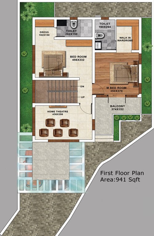 Melon Waves (3BHK+3T (2,453 sq ft) 2453 sq ft)