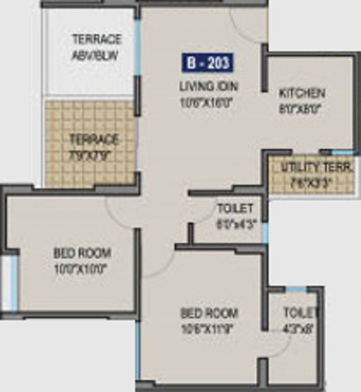 Gravity Austin Plaza (2BHK+2T (850 sq ft) 850 sq ft) Gravity Austin Plaza (2BHK+2T (850 sq ft) 850 sq ft)