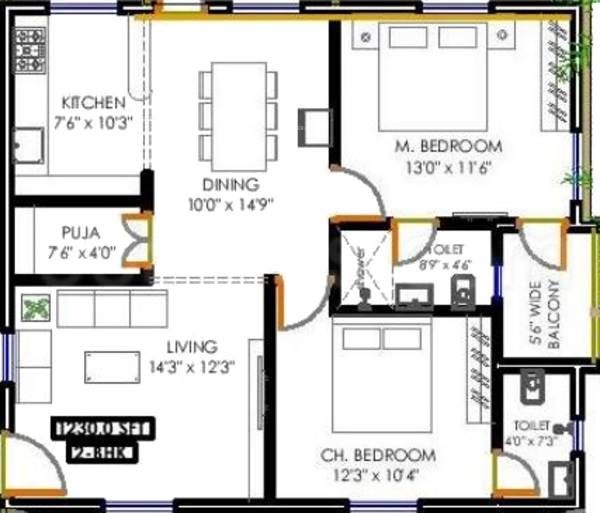  green-valley Floor Plan Floor Plan