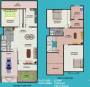 Agrawal Builders Sagar Royal Villas Floor Plan (3BHK+3T)