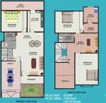 Agrawal Builders Sagar Royal Villas Floor Plan (3BHK+3T)