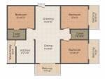 Ruchira Lilium (3BHK+2T (1,450 sq ft) 1450 sq ft)