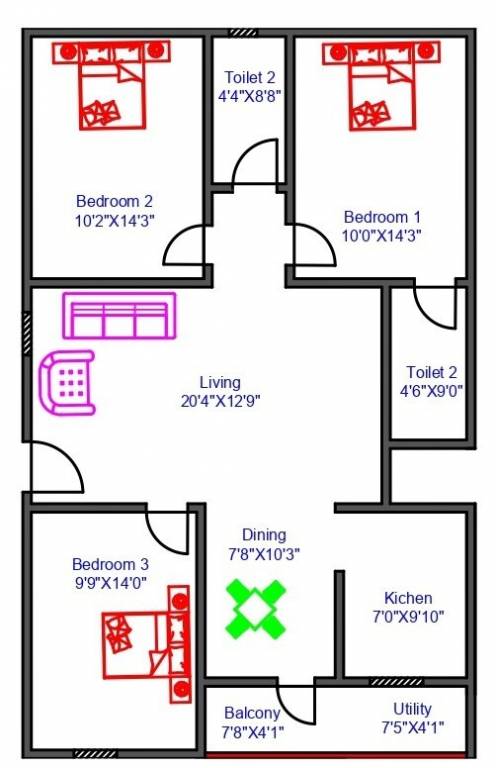  acr lifestyle Floor Plan Floor Plan
