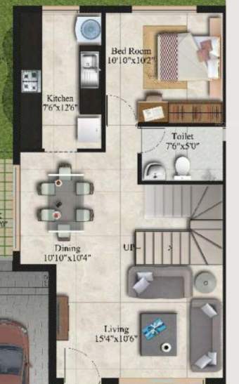  casagrand arena Floor Plan Ground Floor Plan