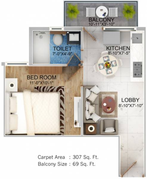 expressway-towers Floor Plan Floor Plan