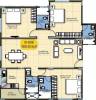 Hoysala Broxia (3BHK+4T (1,655 sq ft) 1655 sq ft)