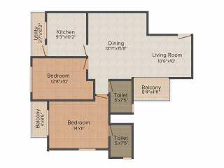 Hoysala Samruddhi (2BHK+2T (1,220 sq ft) 1220 sq ft) Hoysala Samruddhi (2BHK+2T (1,220 sq ft) 1220 sq ft)