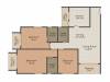 Hoysala Samruddhi (3BHK+3T (1,580 sq ft) 1580 sq ft)