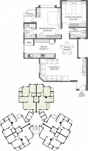 DMD Vraj Bhoomi (2BHK+2T (1,275 sq ft) 1275 sq ft) DMD Vraj Bhoomi (2BHK+2T (1,275 sq ft) 1275 sq ft)