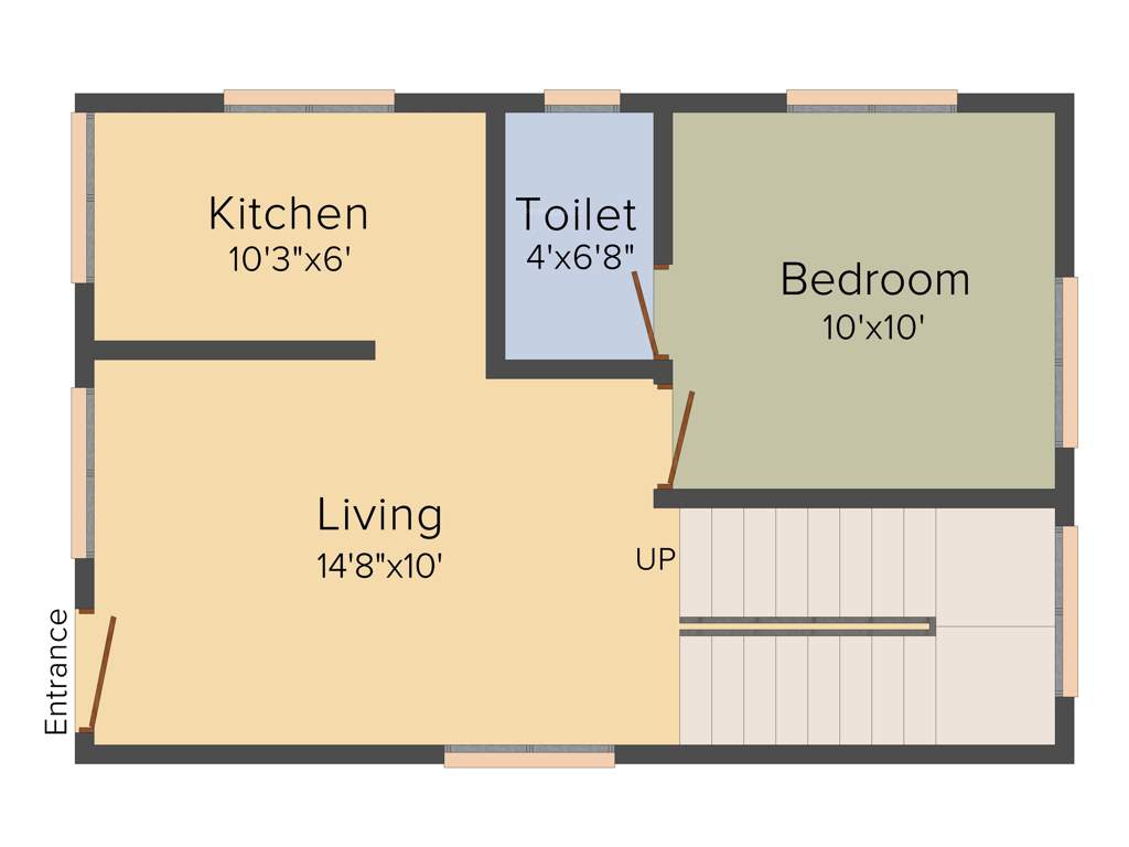 Vishnu Sai Akshayam (3BHK+3T (1,251 sq ft) 1251 sq ft)
