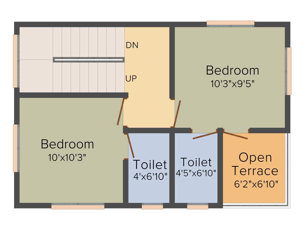Vishnu Sai Akshayam (3BHK+3T (1,265 sq ft) 1265 sq ft)