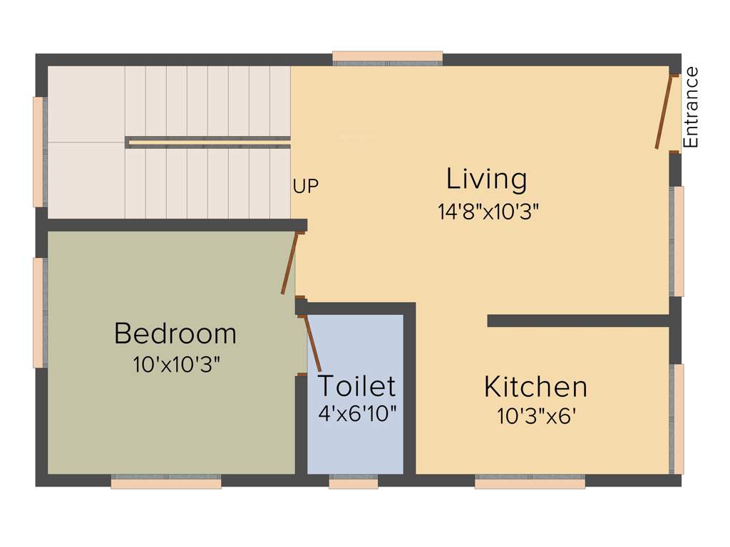 Vishnu Sai Akshayam (3BHK+3T (1,265 sq ft) 1265 sq ft)