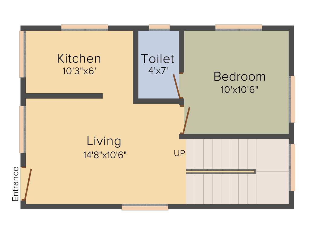 Vishnu Sai Akshayam (3BHK+3T (1,280 sq ft) 1280 sq ft)