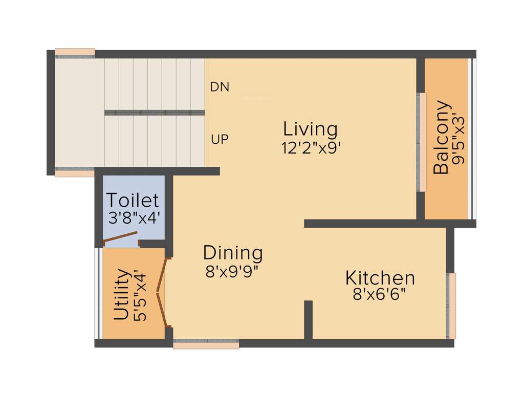 VHS Green Lotus (2BHK+3T (1,250 sq ft) 1250 sq ft)