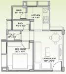 DBS Umang Aditya (1BHK+1T (720 sq ft) 720 sq ft)