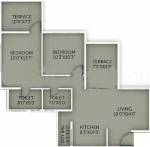 Dreamland Allure (2BHK+2T (1,228 sq ft) 1228 sq ft)