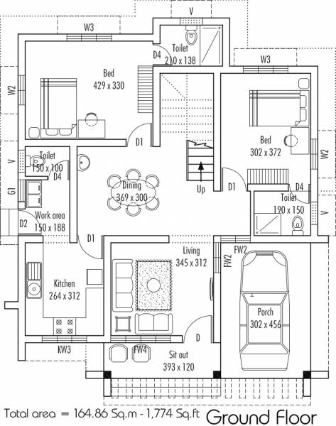 Jos Golden Melody Villas (3BHK+4T (1,774 sq ft) 1774 sq ft)