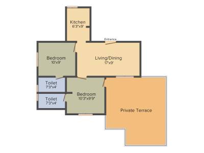 Bhaveshwar Passion (2BHK+2T (783 sq ft) 783 sq ft) Bhaveshwar Passion (2BHK+2T (783 sq ft) 783 sq ft)