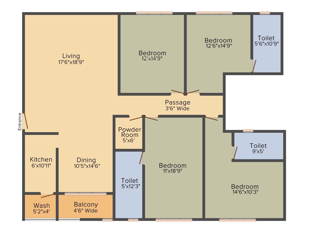  magnum Floor Plan Floor Plan