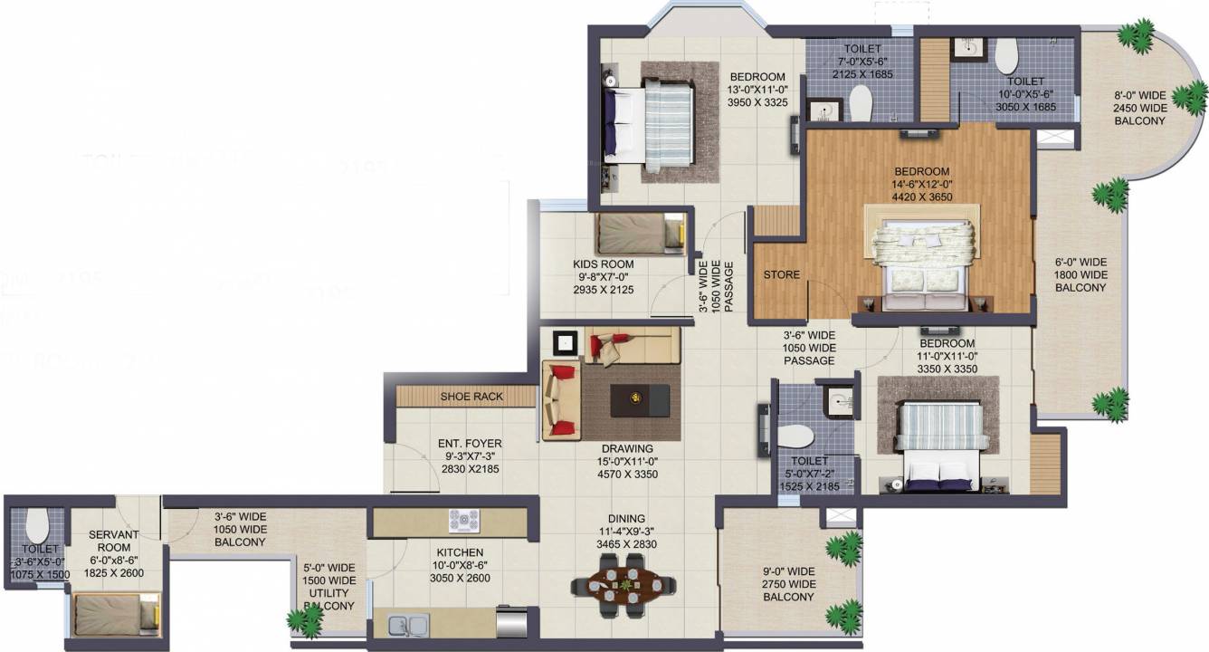  klock tower Floor Plan Floor Plan